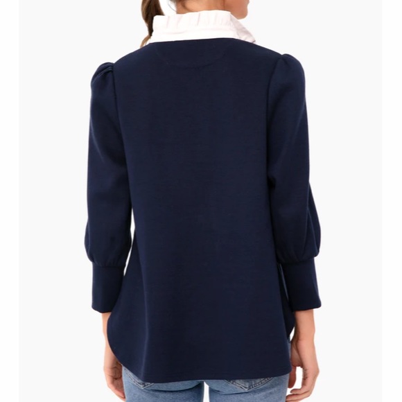 Navy Charlotte Terry Top
POMANDER PLACE - Picture 3 of 15